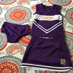 Girls LSU Cheer Outfit - 4/5